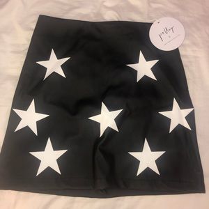 Star mini skirt